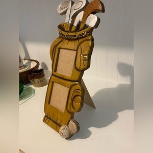 Golf photo frame